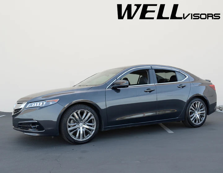 Wellvisors Acura TLX (2015-2020) with Chrome Trim