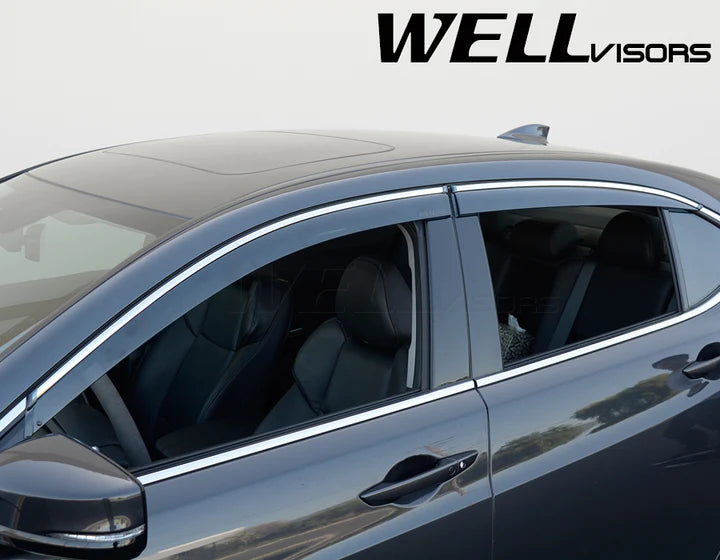 Wellvisors Acura TLX (2015-2020) with Chrome Trim