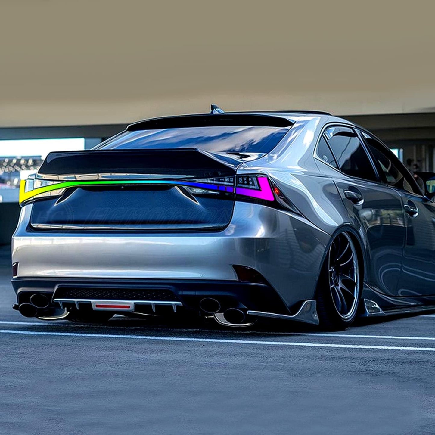 LED Taillights with Tailgate Light for Lexus IS250 IS350