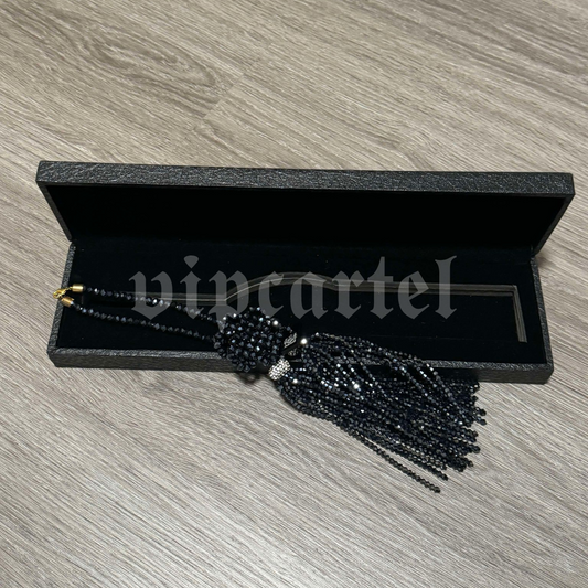Junction Produce Black Swarovski Crystal Fusa