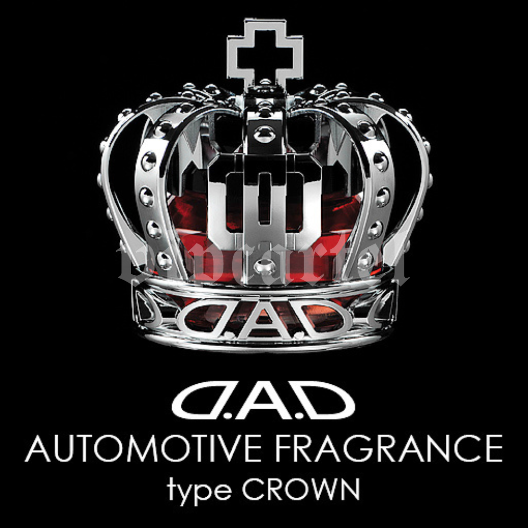 Garson D.A.D. Automotive Fragrance Type Chrome Crown