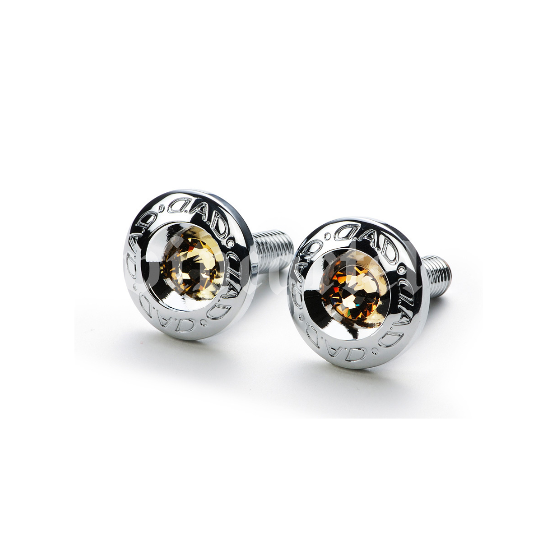 Garson D.A.D. Crystal License Plate Bolt