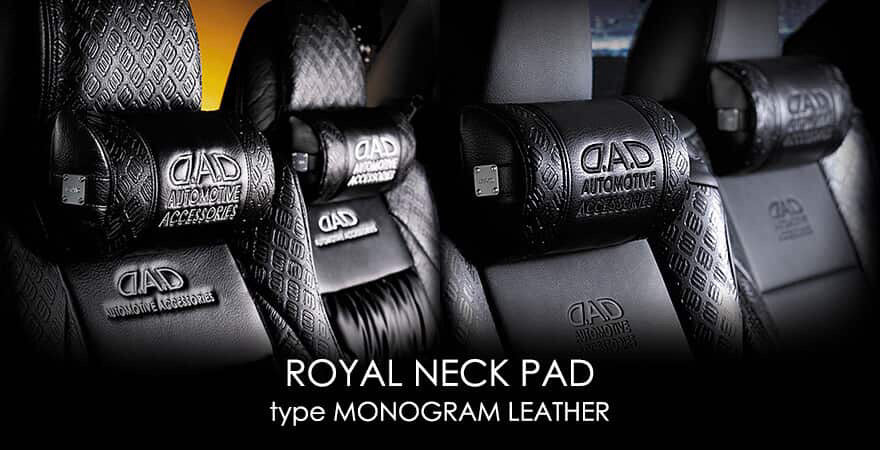 Garson D.A.D. Monogram Leather Neckpad