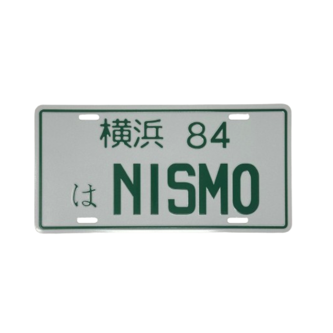 JDM Metal License Plate