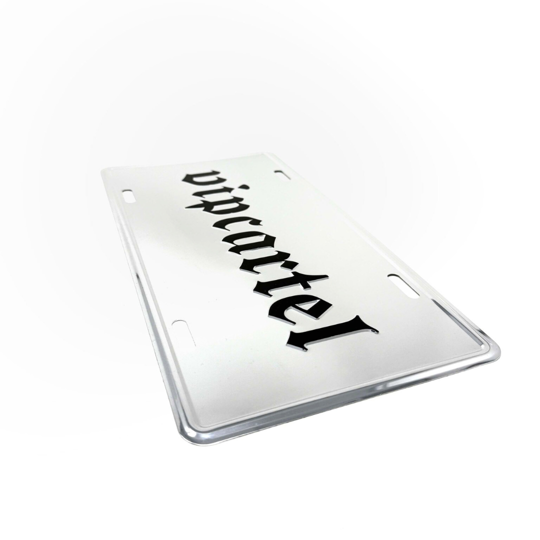 12” Metal Embossed License Plate