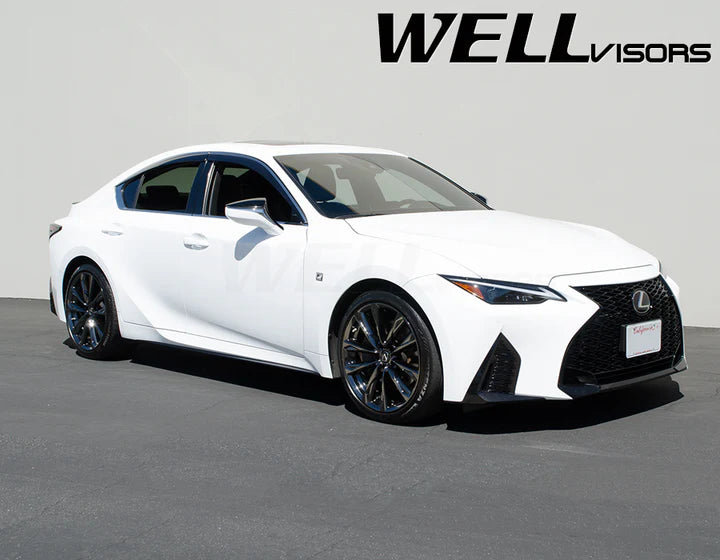 Wellvisors Lexus IS350/IS500 (2021+) with Chrome Trim