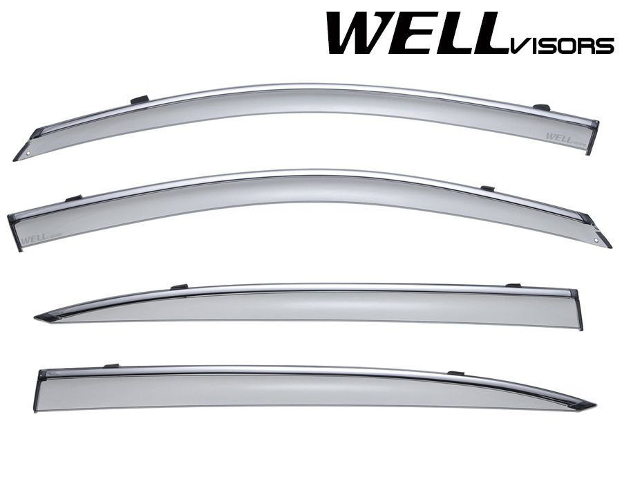 Wellvisors Honda Accord (2013-2017) with Chrome Trim