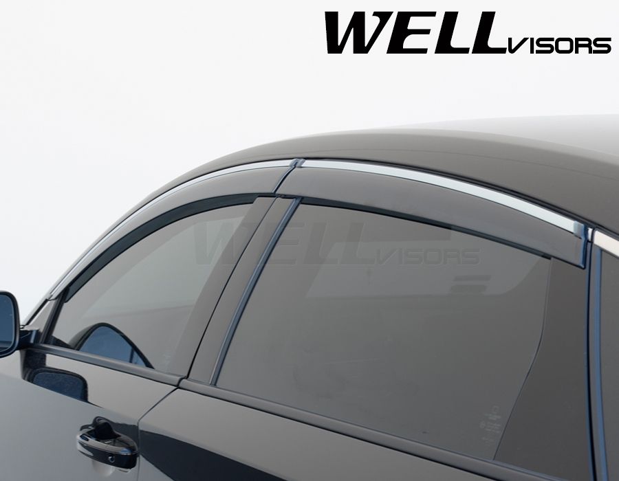 Wellvisors Honda Accord (2018-2022) with Chrome Trim