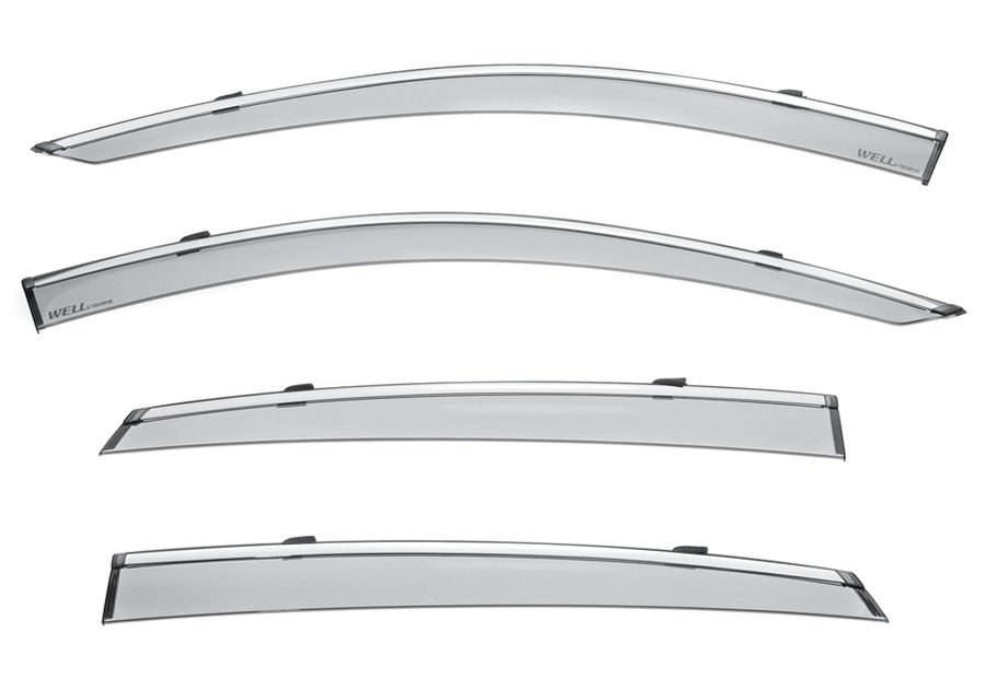 Wellvisors Honda Accord (2018-2022) with Chrome Trim