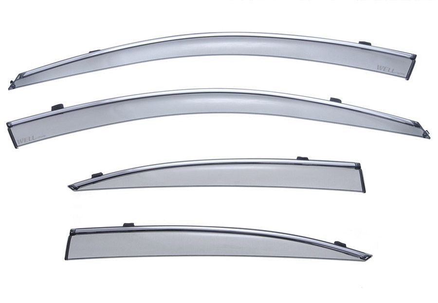 Wellvisors Lexus IS250/IS350/ISF (2006-2013) with Chrome Trim