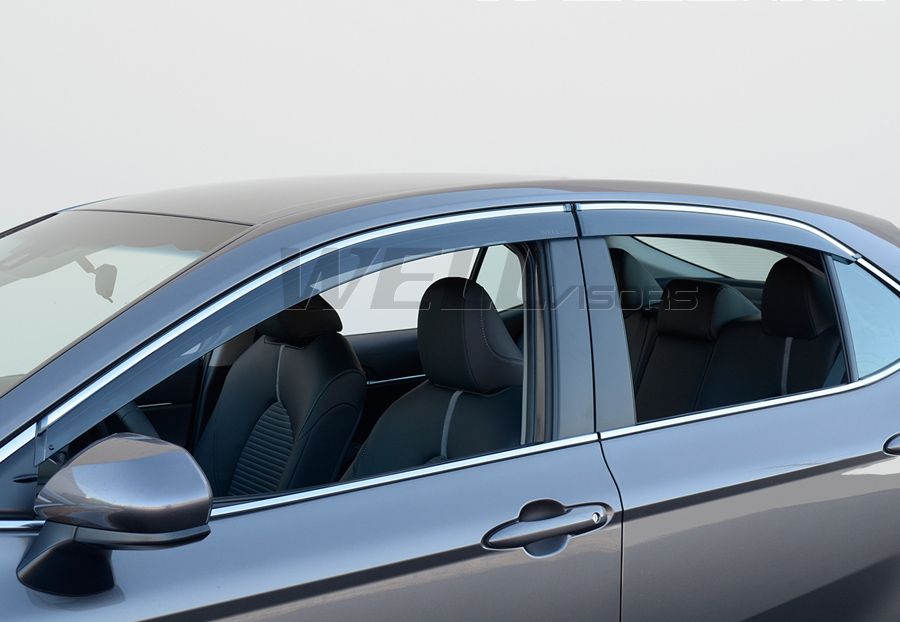 Wellvisors Toyota Camry (2018-2023) with Chrome Trim