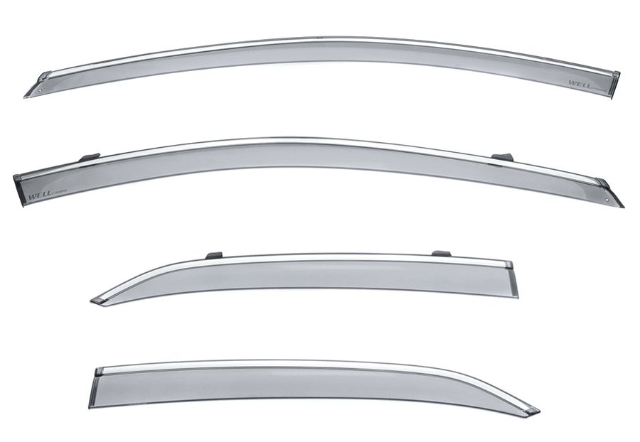 Wellvisors Toyota Camry (2018-2023) with Chrome Trim