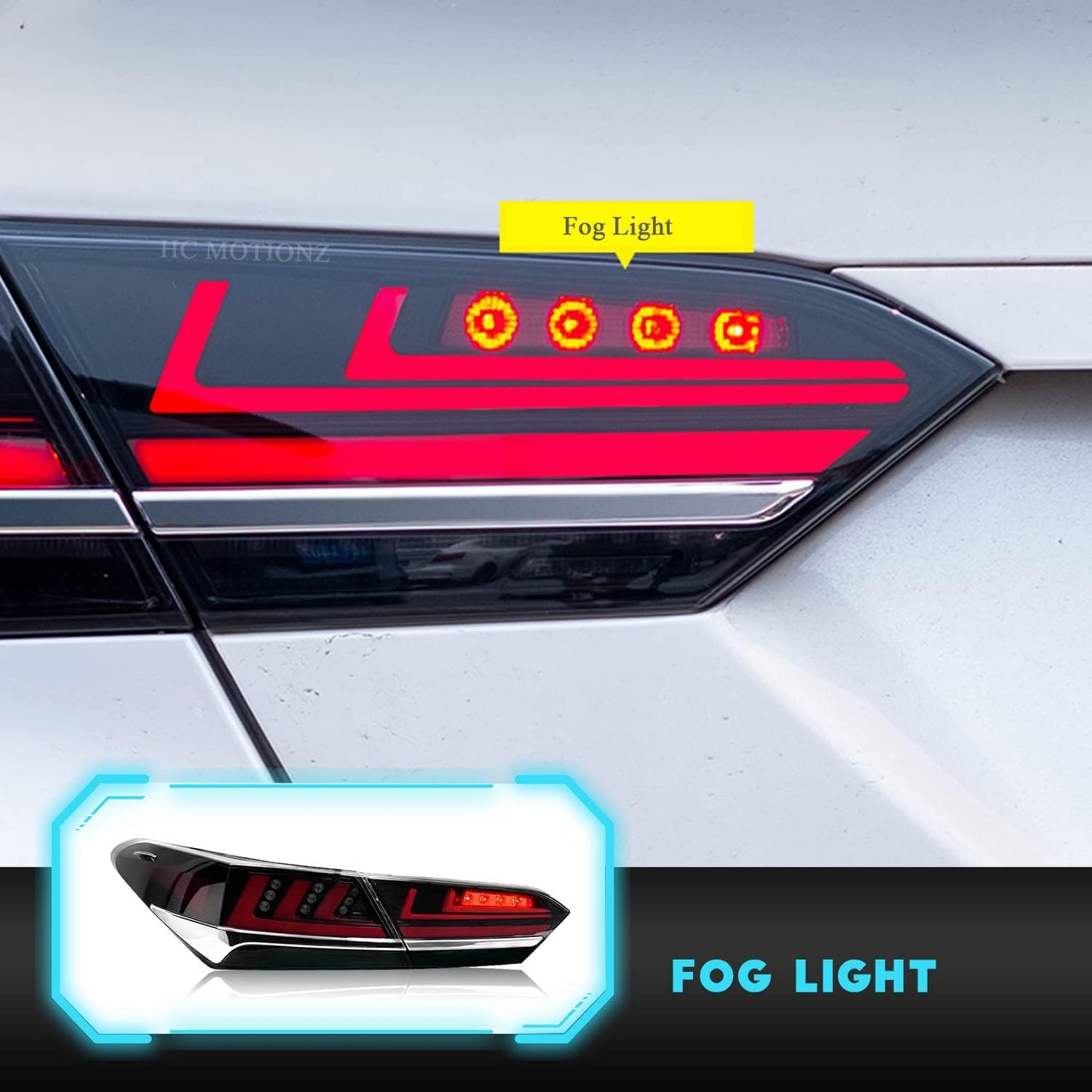 LED Taillights for Toyota Camry 2018-2021