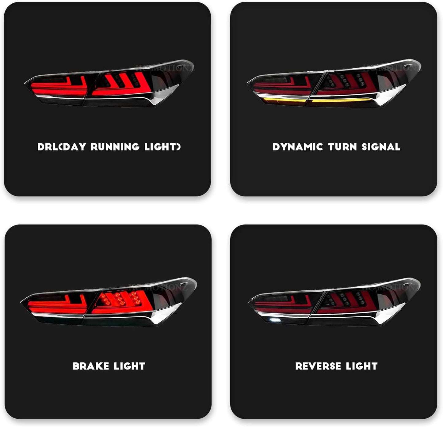 LED Taillights for Toyota Camry 2018-2021
