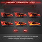 LED Taillights for Lexus IS250 IS350 IS-F w/ Animation