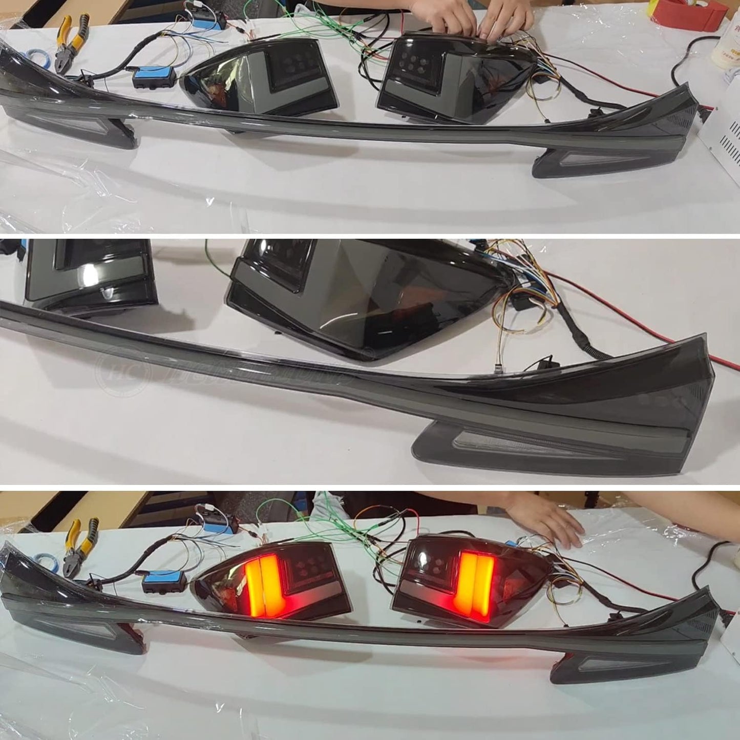 LED Taillight with Bar for Lexus IS250 IS350 IS-F