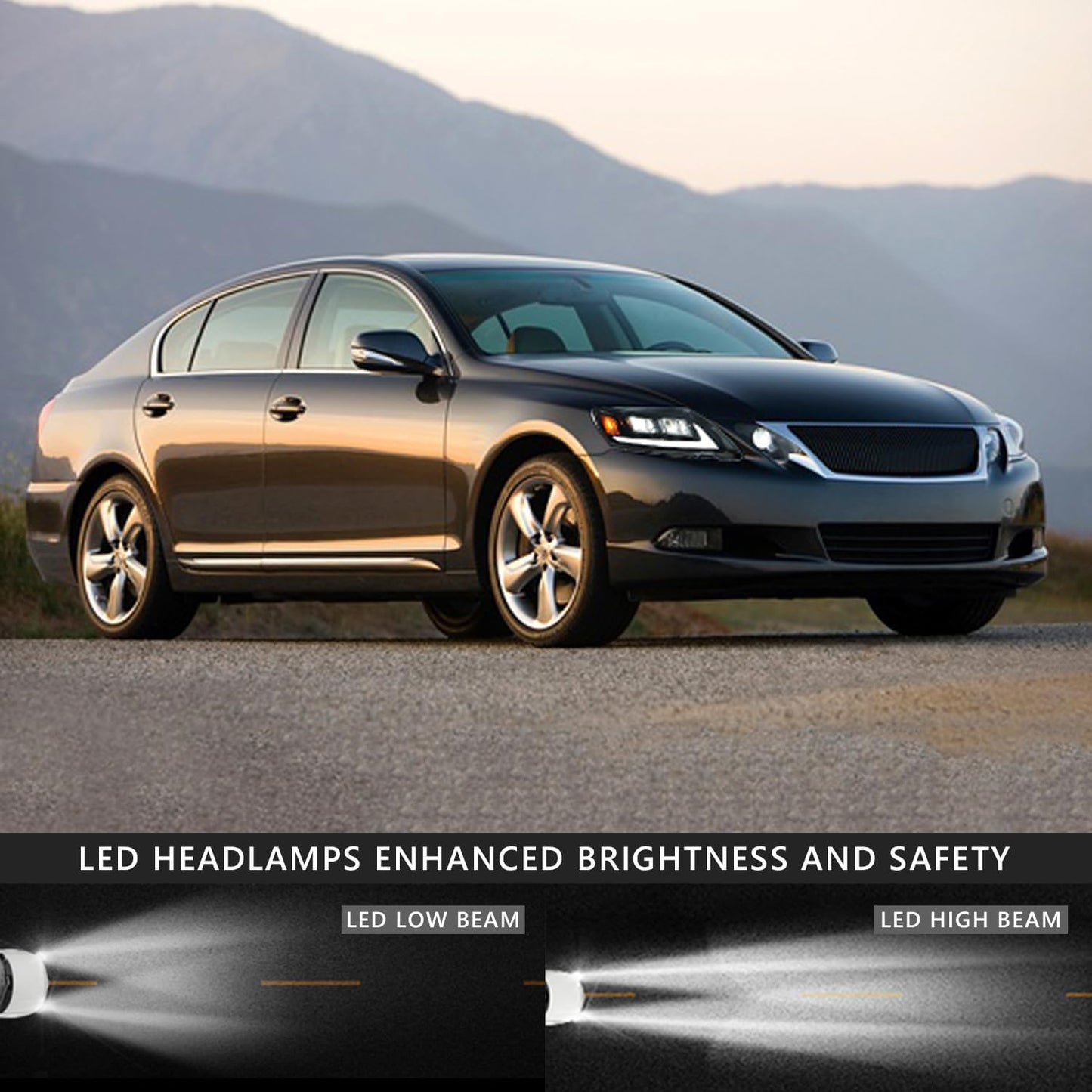 LED Headlights for Lexus GS350 GS430