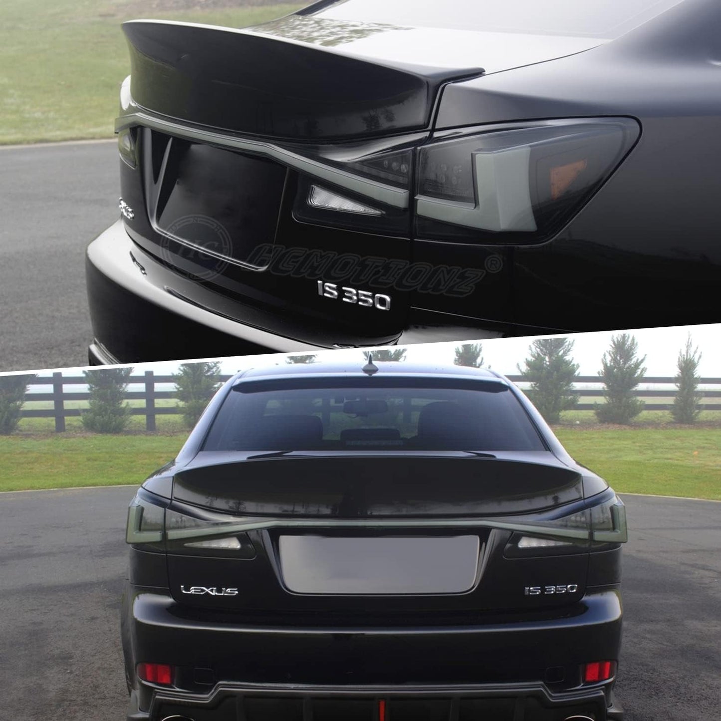 LED Taillight with Bar for Lexus IS250 IS350 IS-F