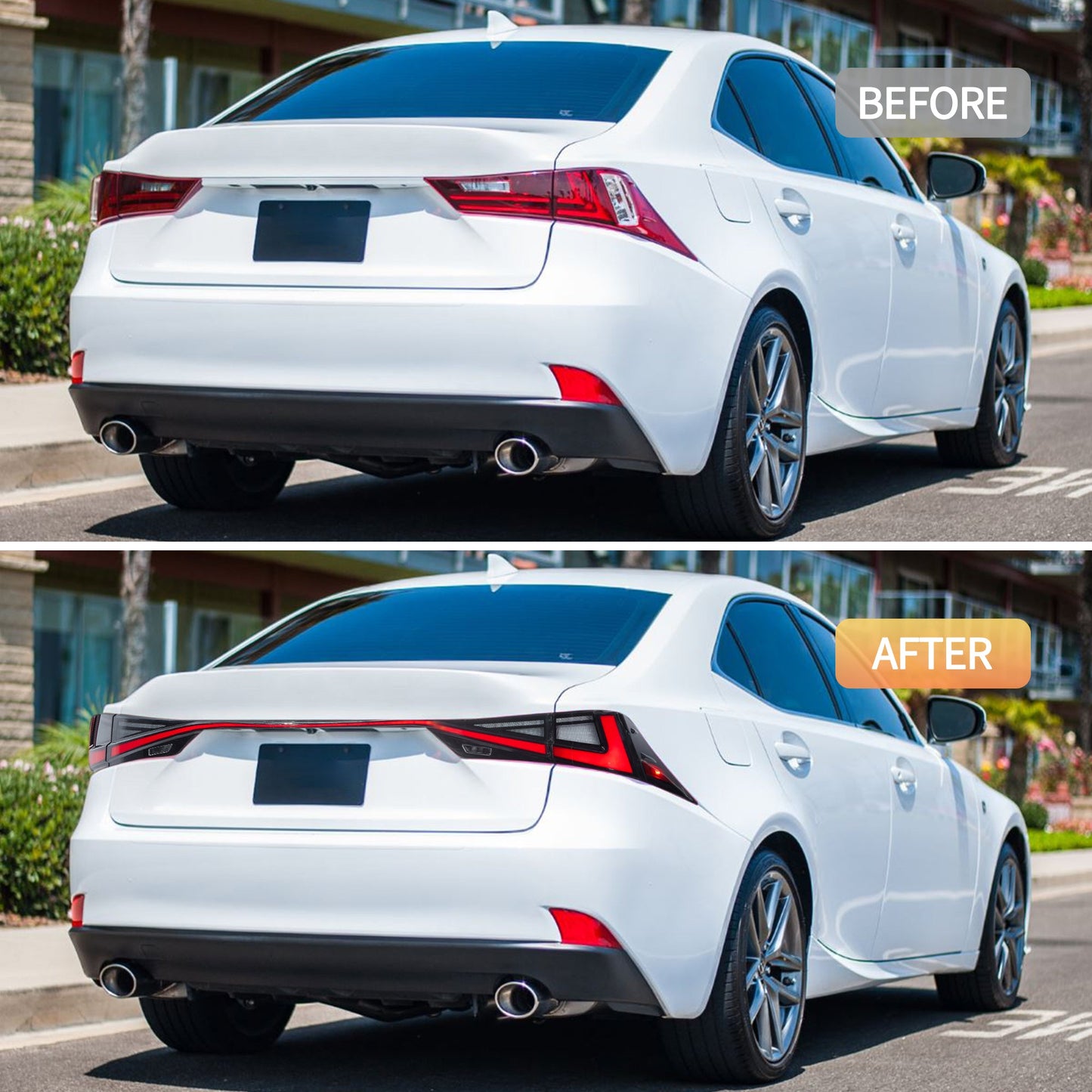 LED Taillights for 2014-2020 Lexus IS200t IS250 IS350