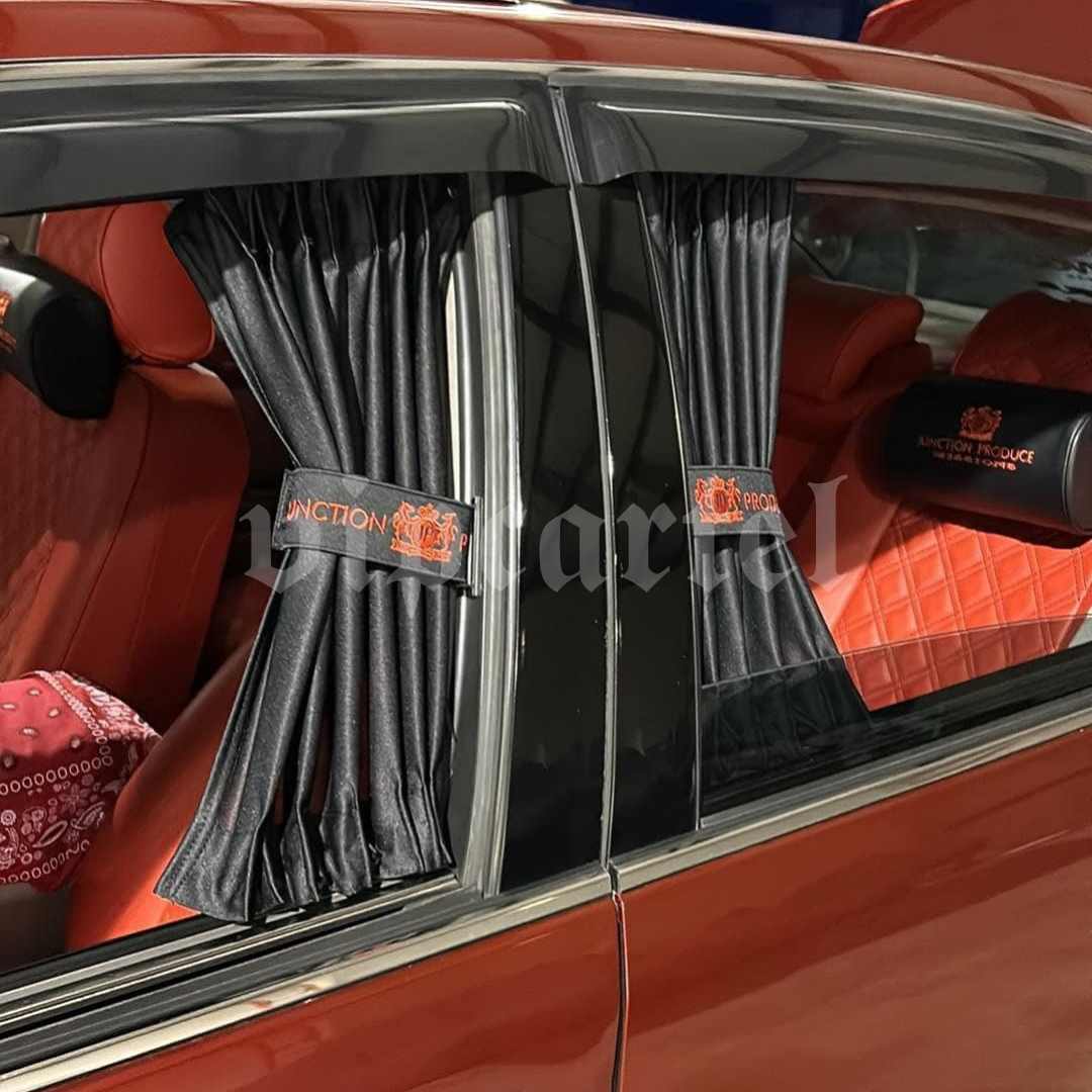Junction Produce Black VIP Curtains