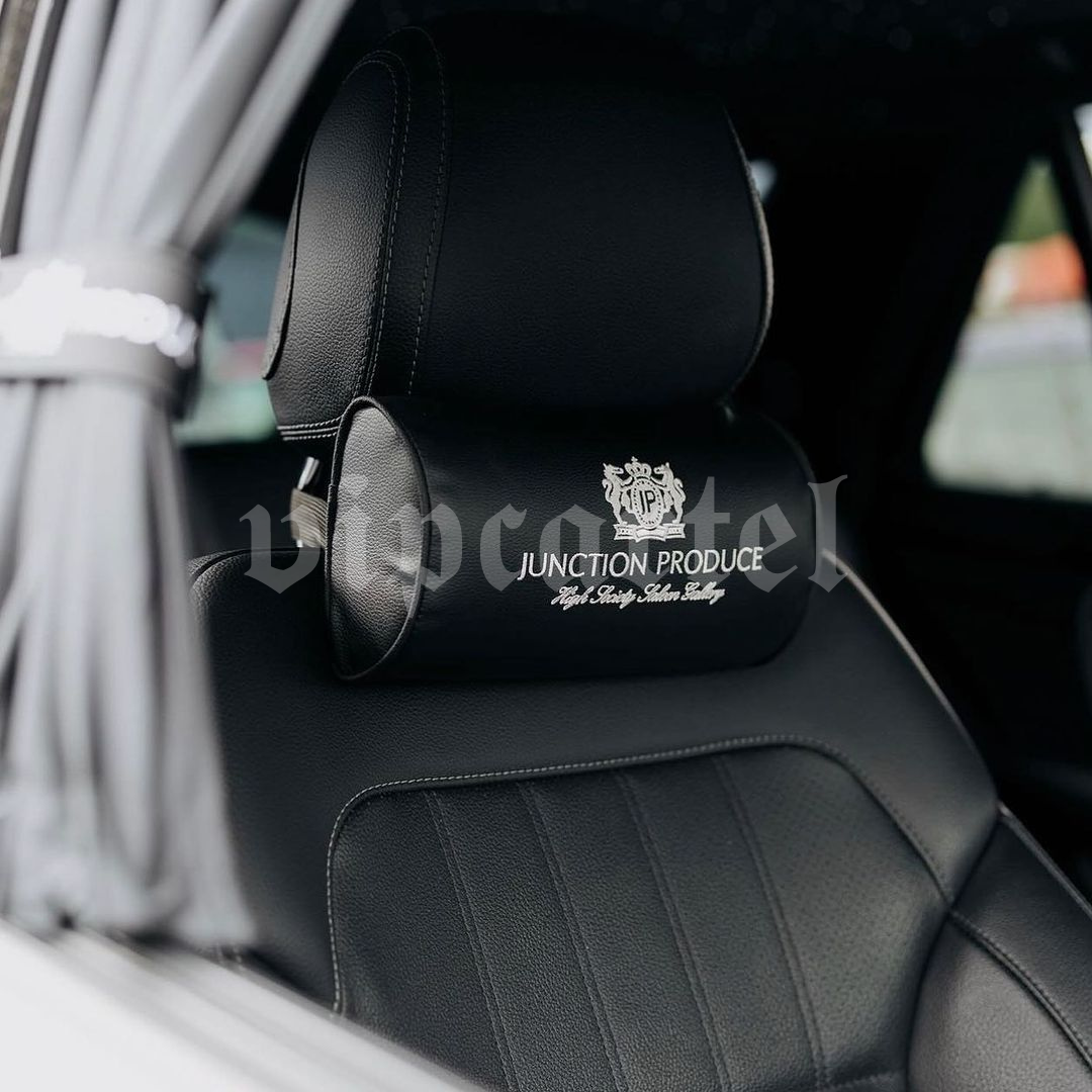 Junction Produce Black Cursive Neckpads