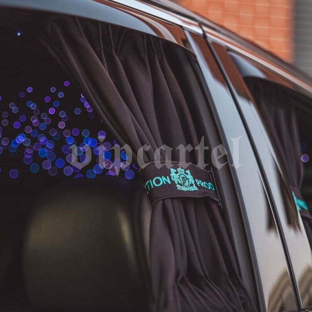 Junction Produce Black VIP Curtains