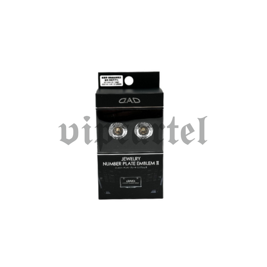 Garson D.A.D. Crystal License Plate Bolt