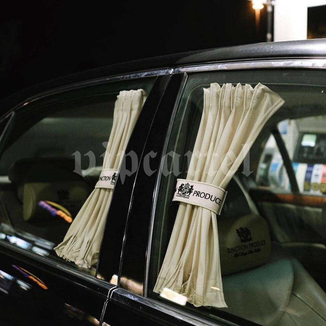 Vip Window Junction Produce Beige VIP Curtains – VIPCARTEL Automotive