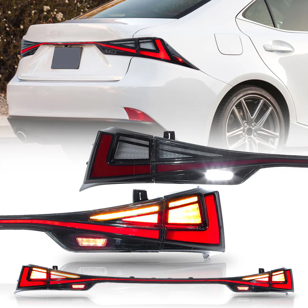 LED Taillights for 2014-2020 Lexus IS200t IS250 IS350