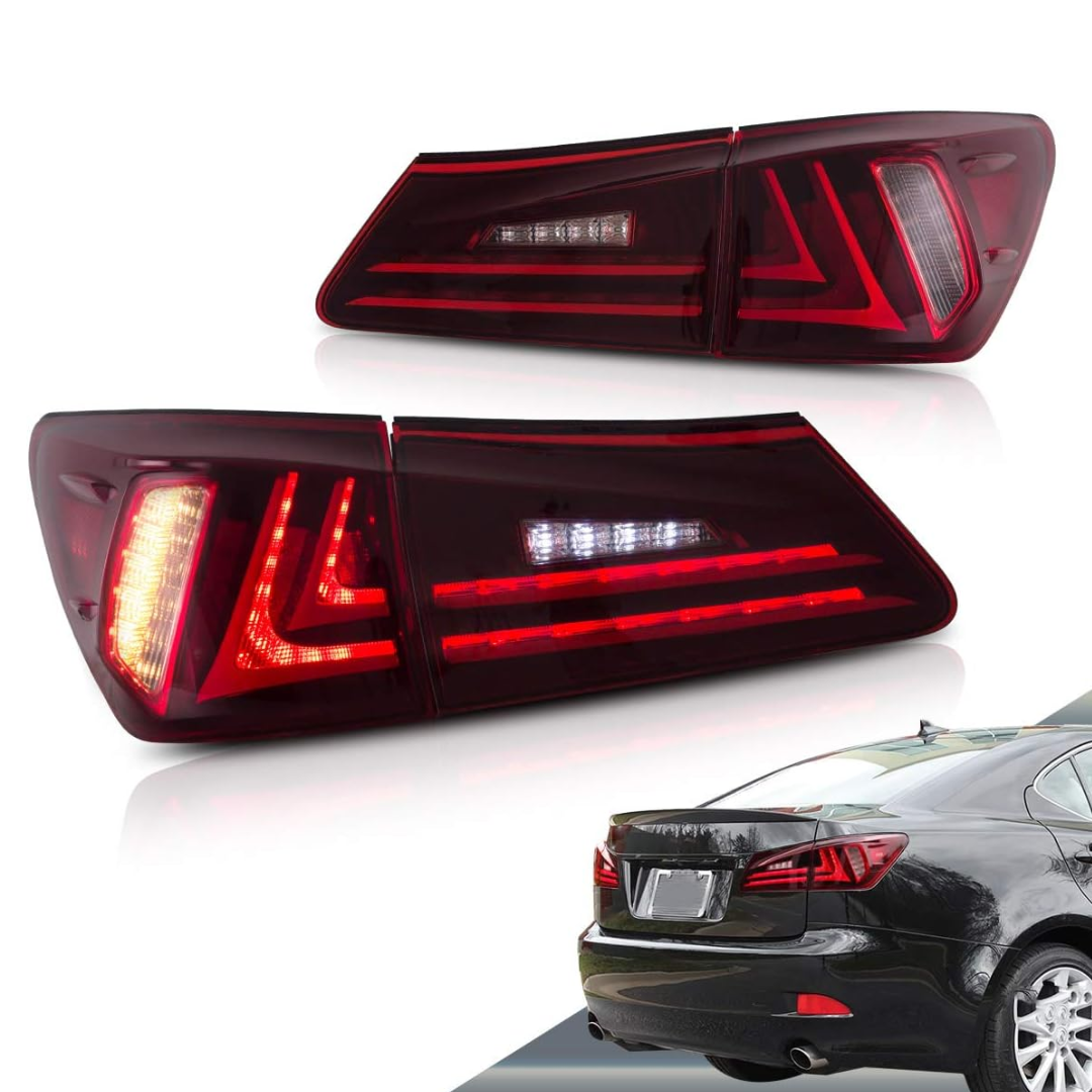 LED Taillights for Lexus IS250 IS350 IS-F