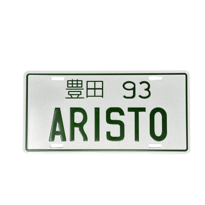 JDM Metal License Plate