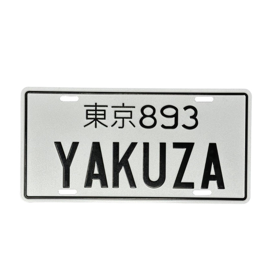 JDM Metal License Plate