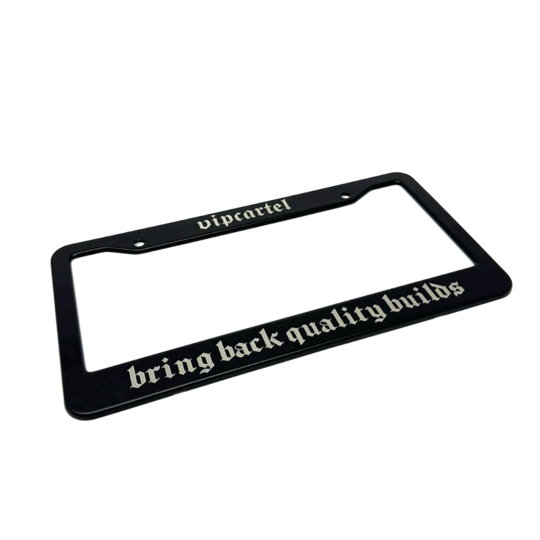 12" Metal License Plate Frame