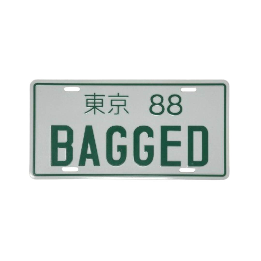 JDM Metal License Plate