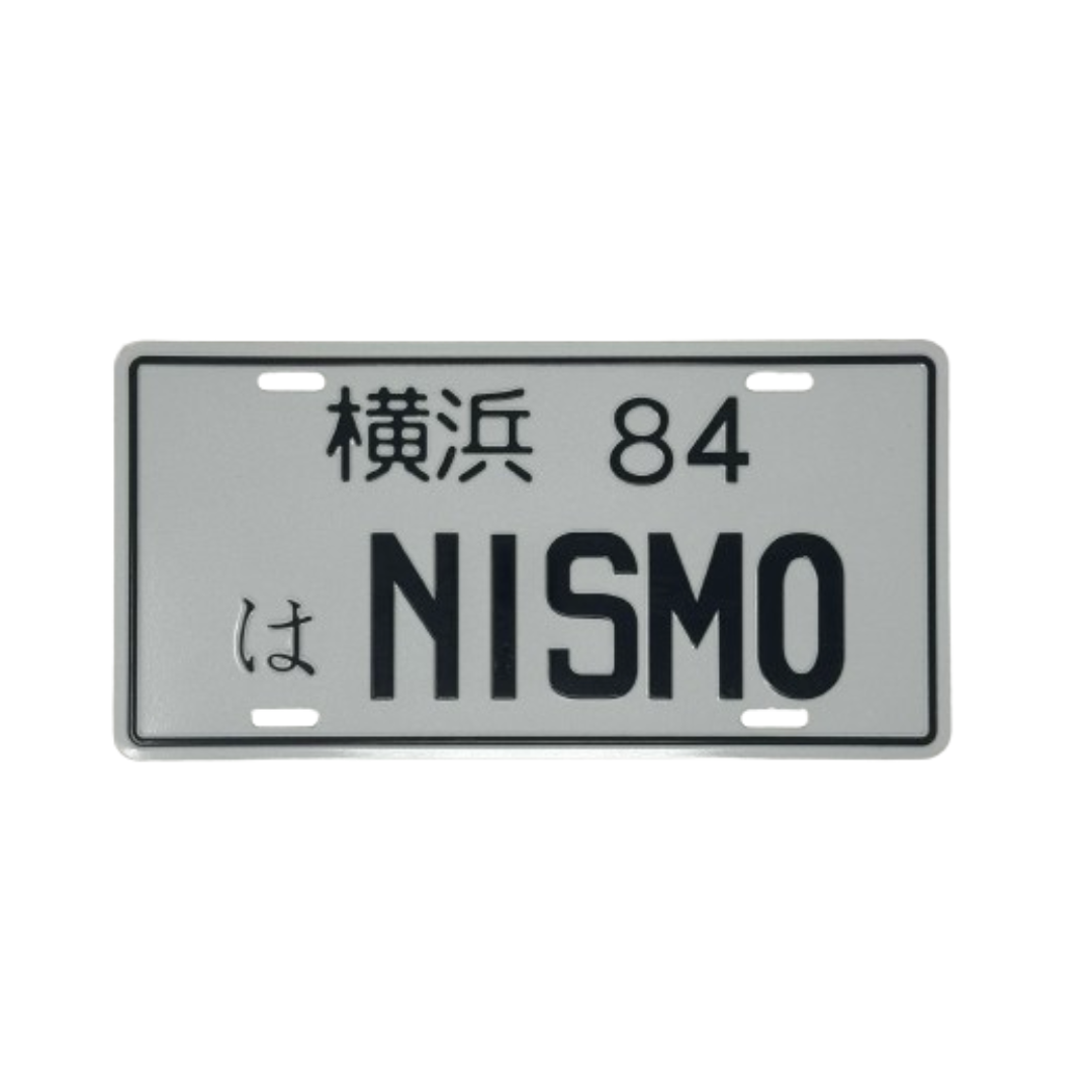 JDM Metal License Plate