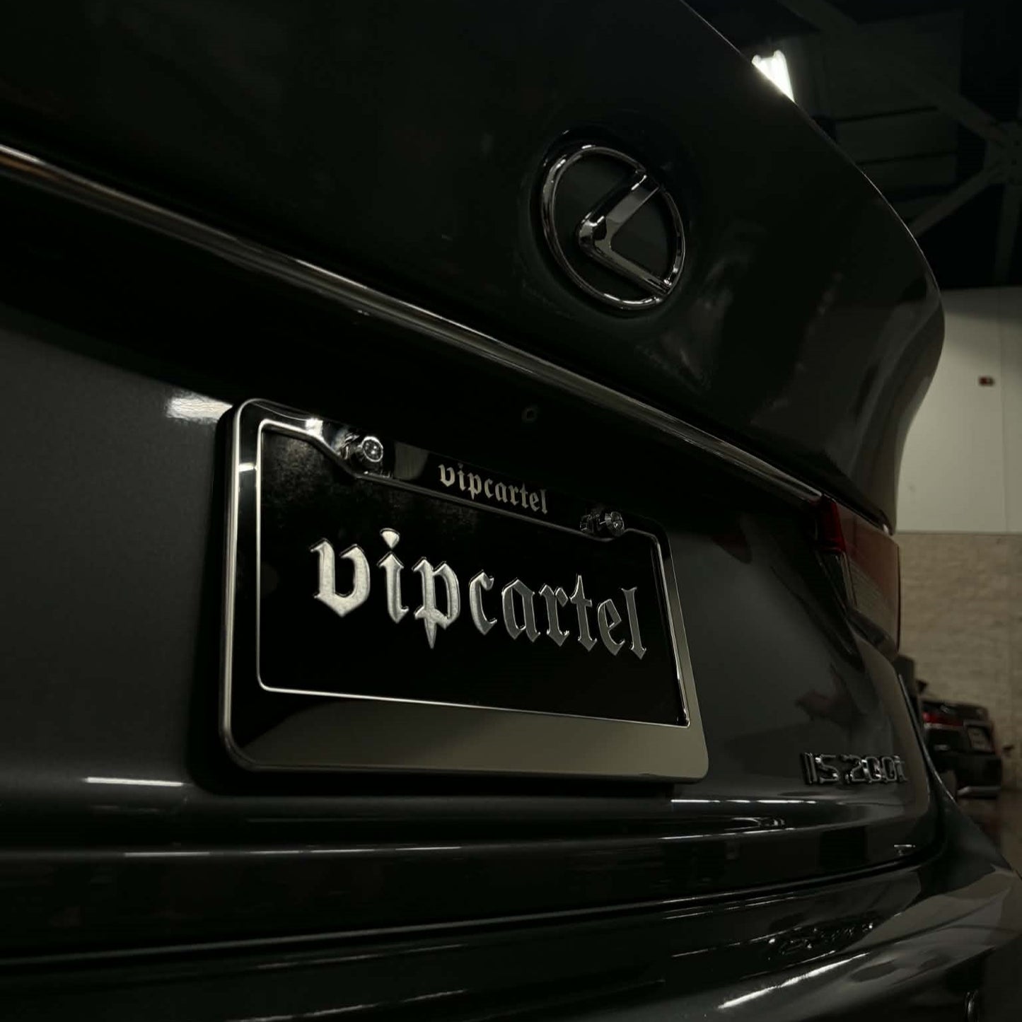 12" Metal License Plate Frame V1