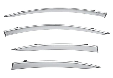 Wellvisors Acura ILX (2013-2022) with Chrome Trim
