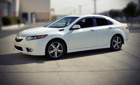Wellvisors Acura TSX (2009-2014) with Chrome Trim