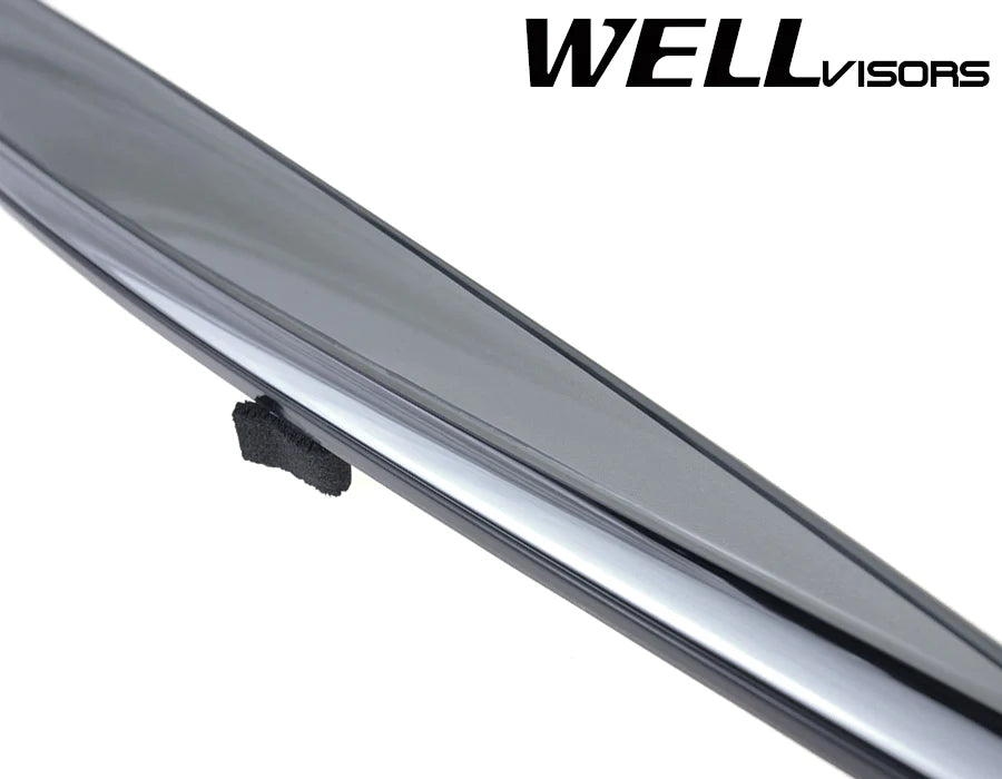 Wellvisors Lexus GS300/GS350/GS430 (2006-2011) with Chrome Trim