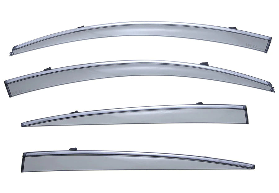 Wellvisors Lexus GS300/GS350/GS430 (2006-2011) with Chrome Trim