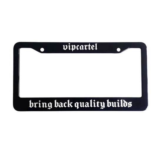 12" Metal License Plate Frame