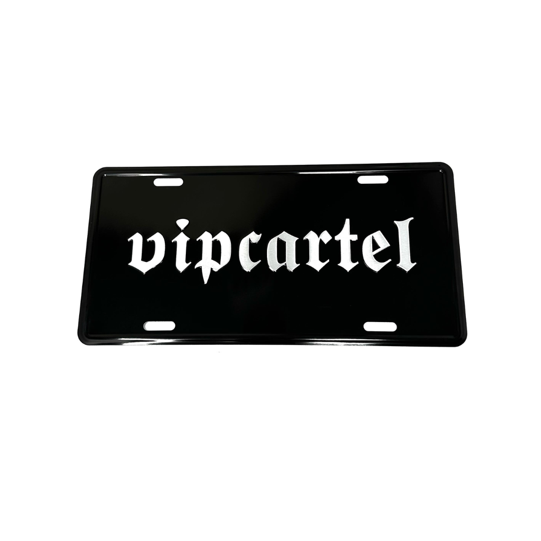 12” Metal Embossed License Plate