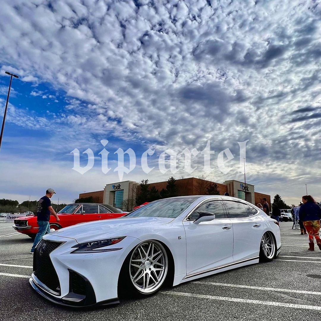 Wellvisors Lexus LS500/LS500h (2018-2023) with Chrome Trim